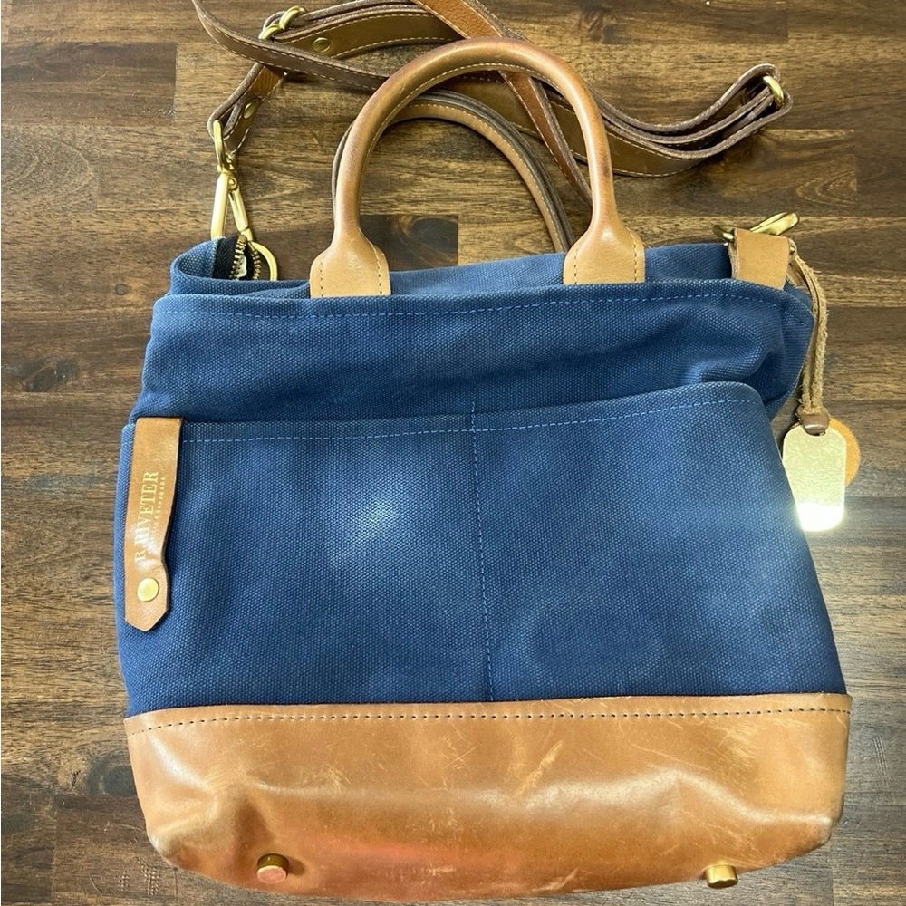 Navy and Tan R. Riveter Otto